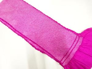 正絹　絞り　振袖用帯揚げ